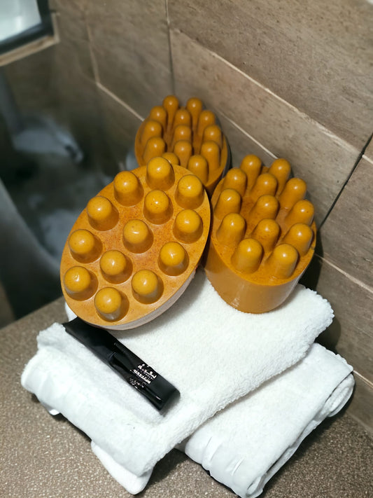 Turmeric Face & Body Cleansing Bar - Turmeric Honey Soap, 100% Natural Organic  - Pack of 3