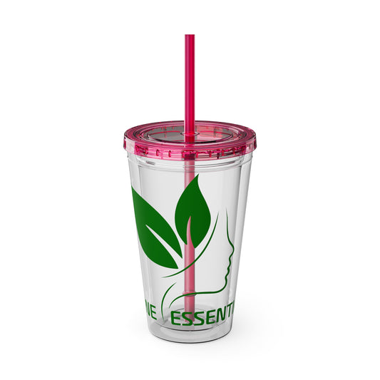 Sunsplash Tumbler with Straw, 16oz