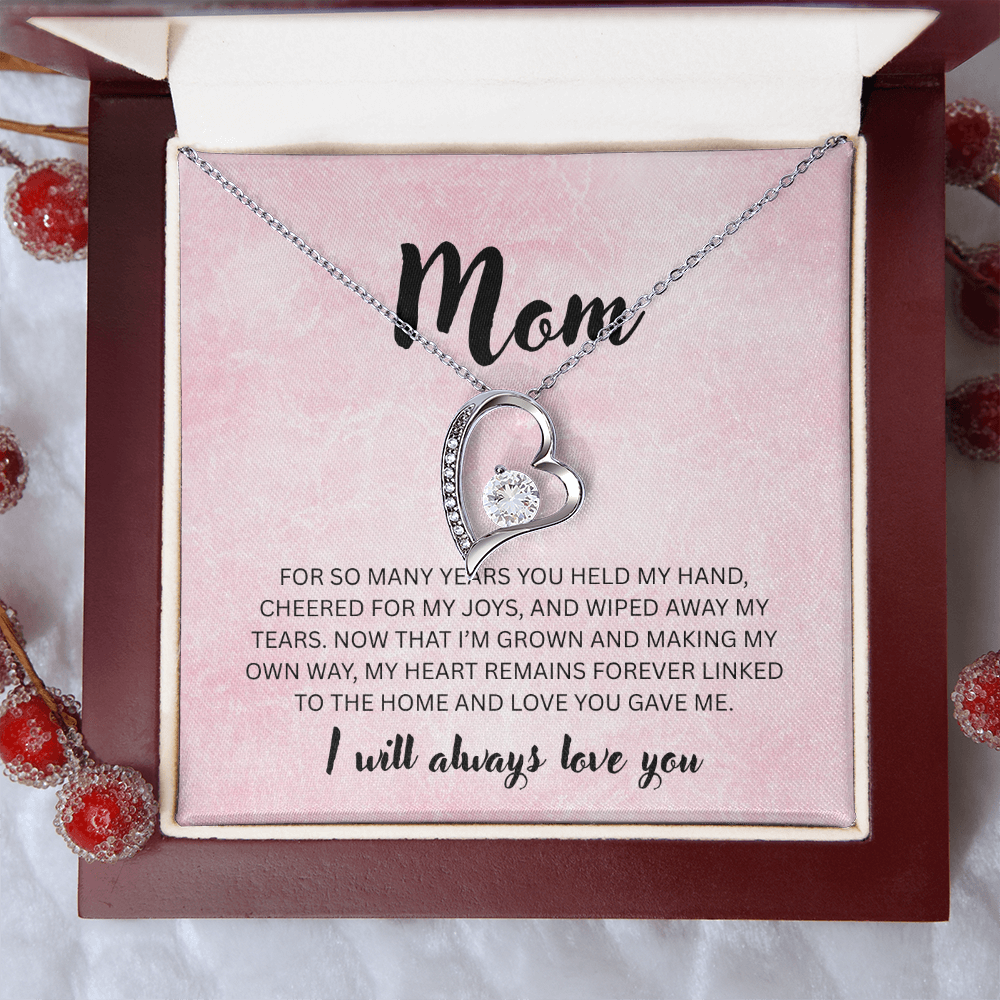 Mom | You Held my Hand | Forever Love Necklace