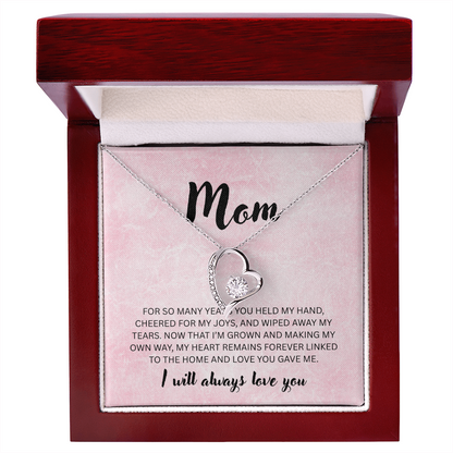 Mom | You Held my Hand | Forever Love Necklace