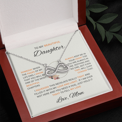 To My Beautiful Daughter | Someday When | Love Knot Necklace