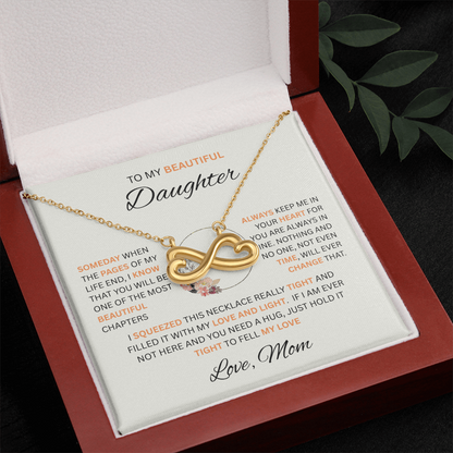 To My Beautiful Daughter | Someday When | Love Knot Necklace