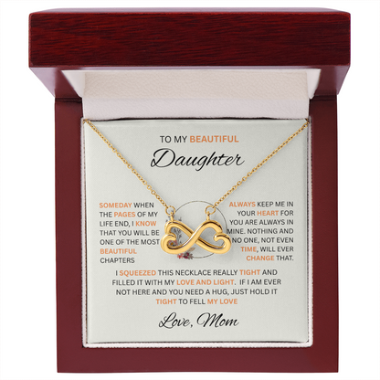 To My Beautiful Daughter | Someday When | Love Knot Necklace