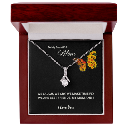 To My Mom, I Love You | Alluring Beauty Necklace