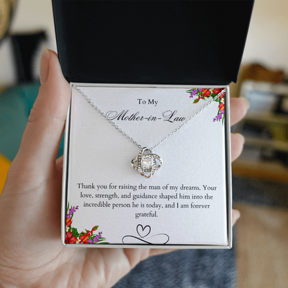Mother of the groom gift, Mother of the Groom Necklace, Mother of the Groom gift Necklace, Thank you for raising the man of my dreams