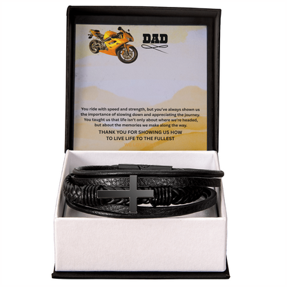 Father's Day Gifts from Daughter, Bracelet for Dad Birthday from Daughter and Son