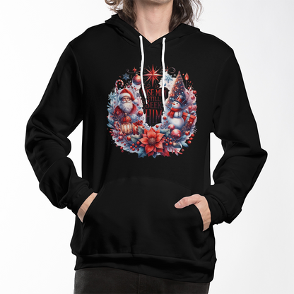 Unisex Premium Christmas Hoodie – Ultra-Soft Fleece Pullover for Holiday Comfort