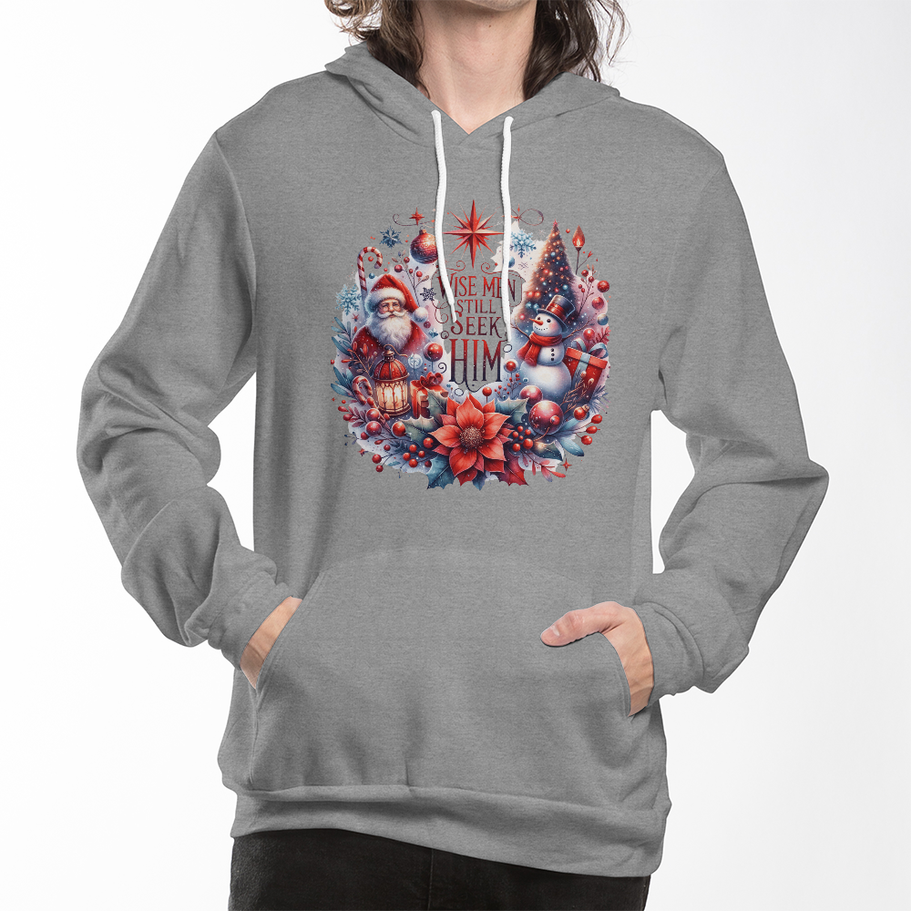 Unisex Premium Christmas Hoodie – Ultra-Soft Fleece Pullover for Holiday Comfort