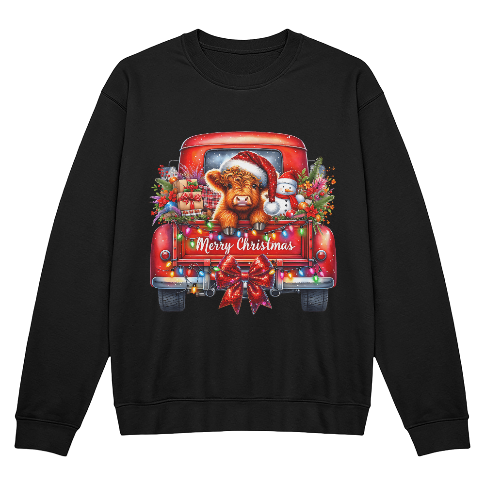 2025 Christmas Crew Sweatshirt, We Are Family Christmas Long Sleeve, Family Christmas Tops, Festive Holiday Shirt,Christmas Party Sweatshirt