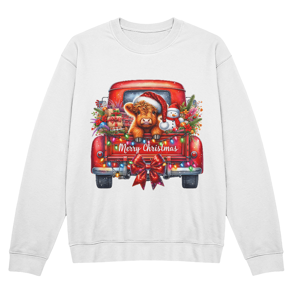 2025 Christmas Crew Sweatshirt, We Are Family Christmas Long Sleeve, Family Christmas Tops, Festive Holiday Shirt,Christmas Party Sweatshirt