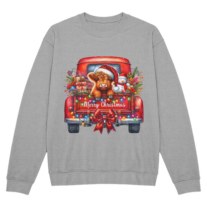 2025 Christmas Crew Sweatshirt, We Are Family Christmas Long Sleeve, Family Christmas Tops, Festive Holiday Shirt,Christmas Party Sweatshirt