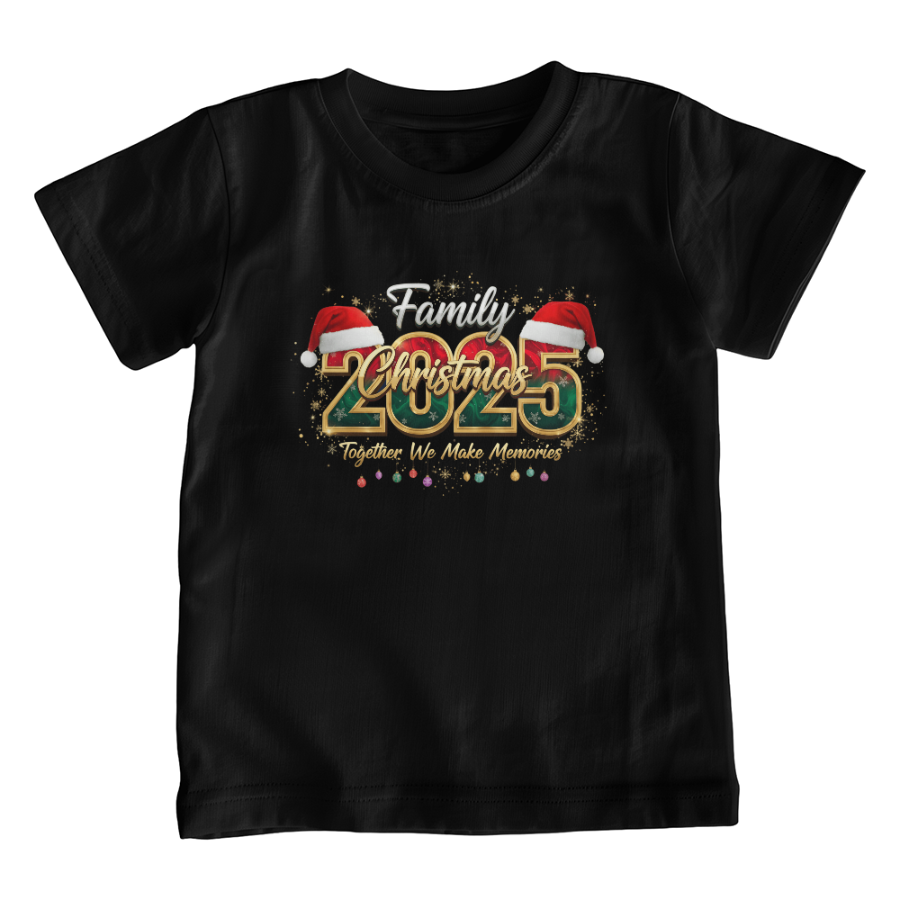Child 2025 Christmas Crew Sweatshirt, We Are Family Christmas Long Sleeve, Family Christmas Tops, Festive Holiday Shirt,Christmas Party Sweatshirt
