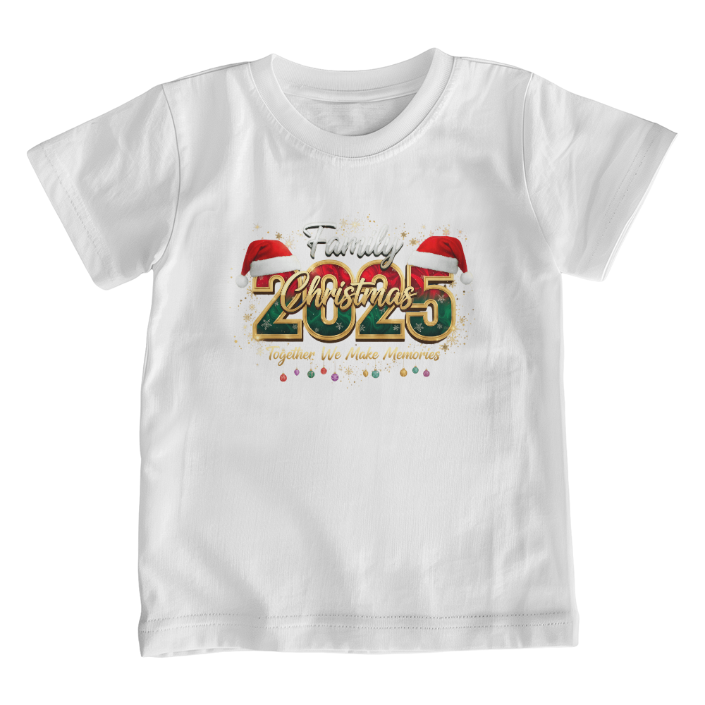 Child 2025 Christmas Crew Sweatshirt, We Are Family Christmas Long Sleeve, Family Christmas Tops, Festive Holiday Shirt,Christmas Party Sweatshirt