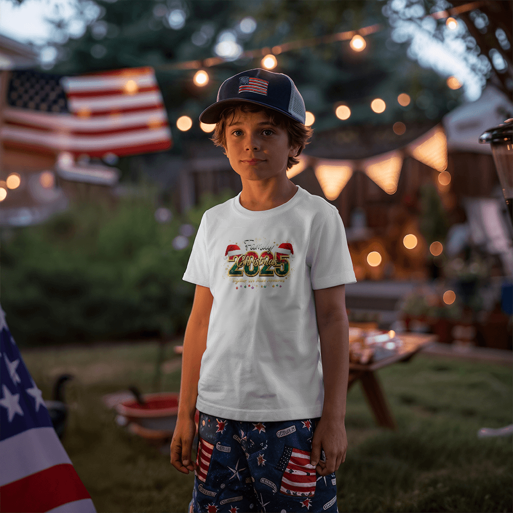 Child 2025 Christmas Crew Sweatshirt, We Are Family Christmas Long Sleeve, Family Christmas Tops, Festive Holiday Shirt,Christmas Party Sweatshirt