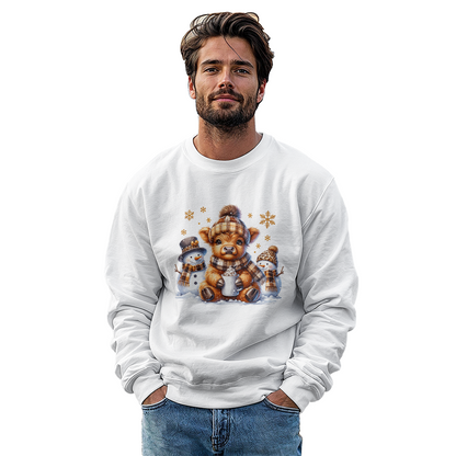 Unisex 2025 Christmas Crew Sweatshirt, We Are Family Christmas Long Sleeve, Family Christmas Tops, Festive Holiday Shirt, Christmas Party Sweatshirt