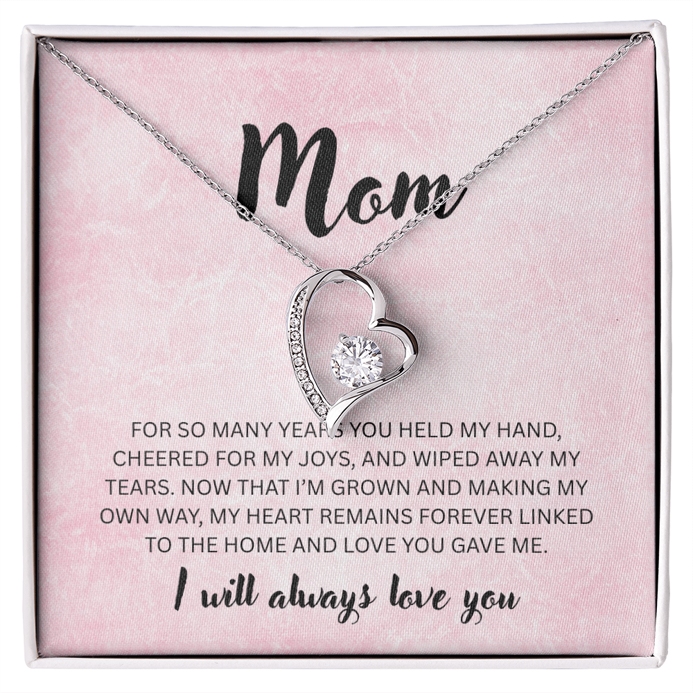 Mom | You Held my Hand | Forever Love Necklace