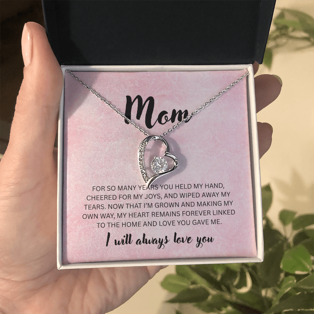 Mom | You Held my Hand | Forever Love Necklace