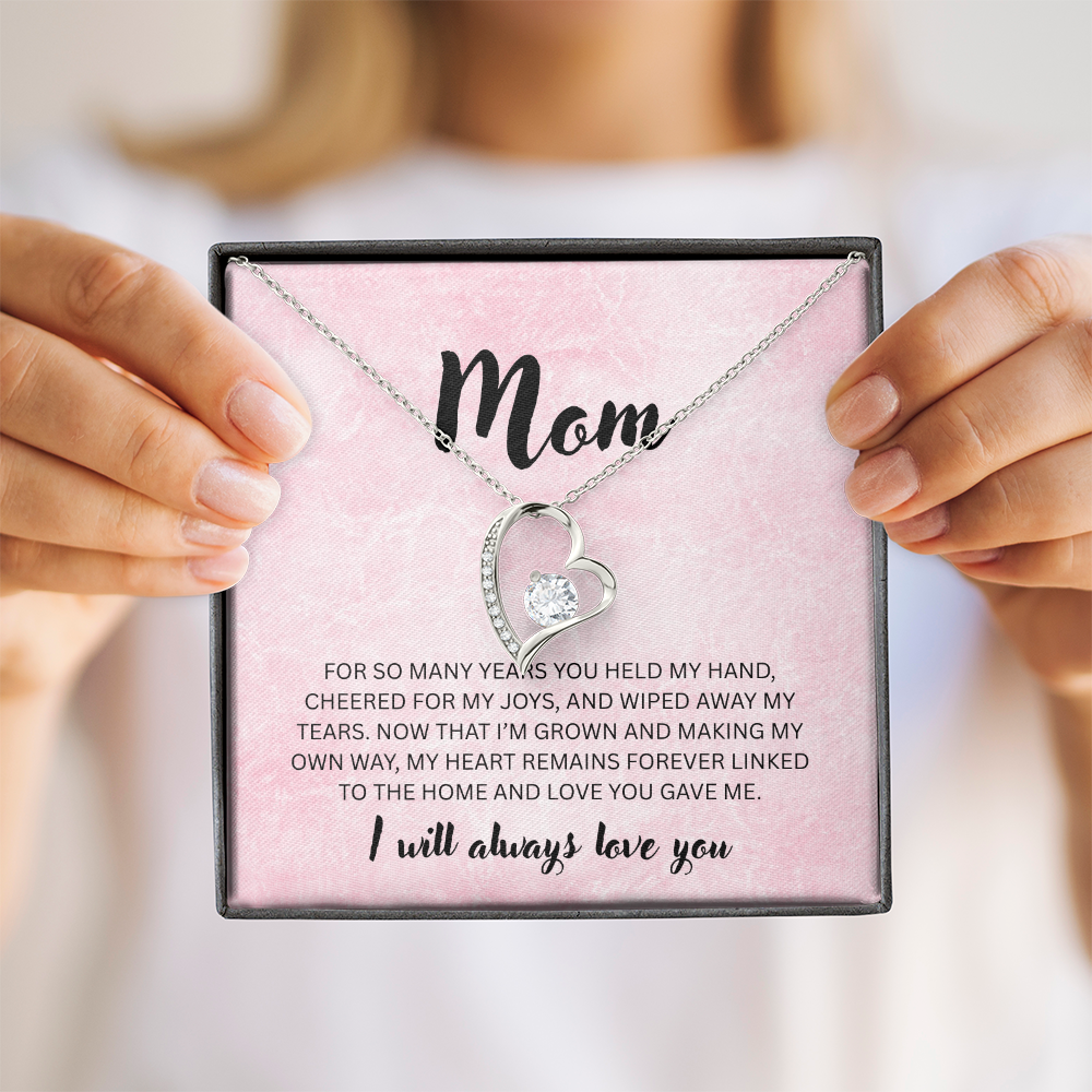 Mom | You Held my Hand | Forever Love Necklace