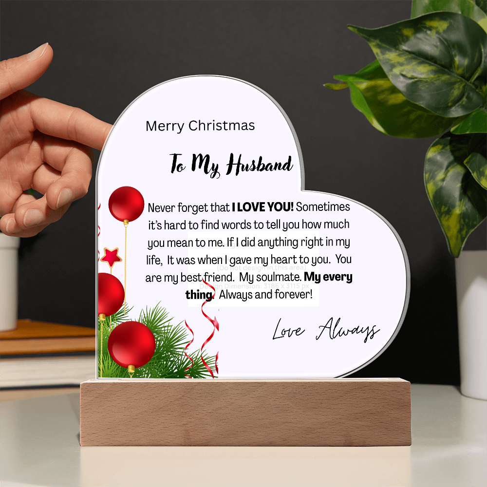 To My Husband – Romantic Message Gift